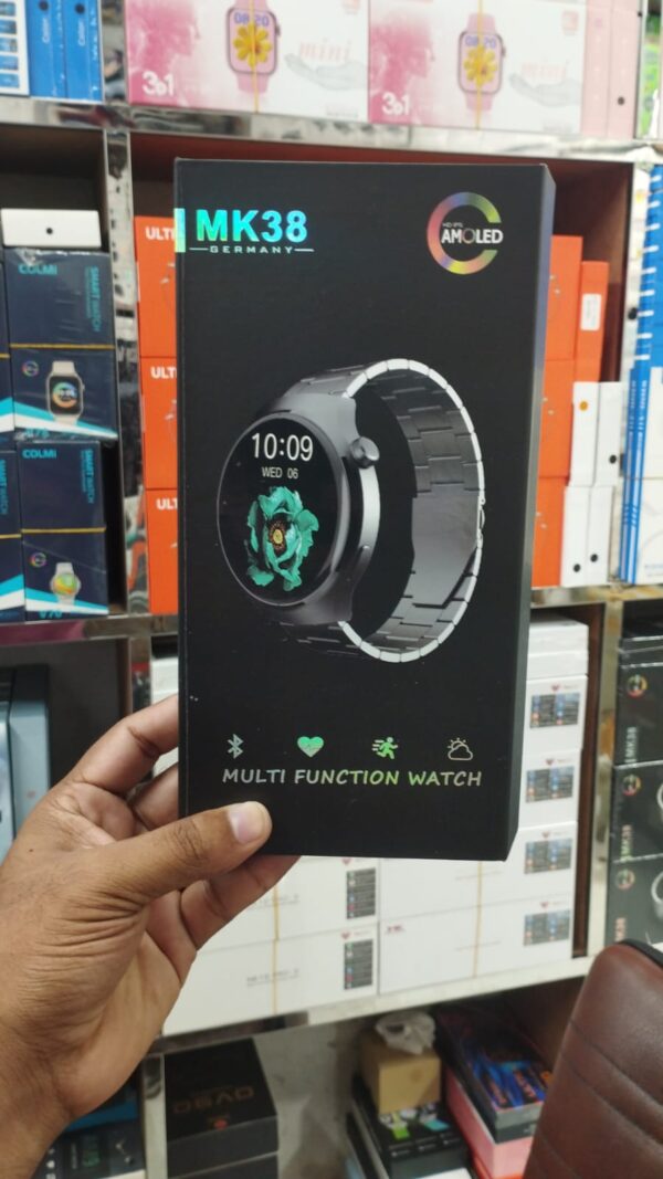 MK38 Germany Multi Function Smart Watch (AMOLED Display)